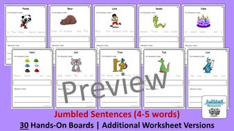 Basic Sentences KS1 | Teaching Resources