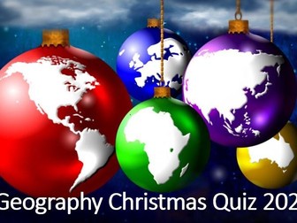Geography Christmas Quiz 2023