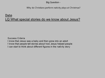 RE SMART & PPT "Why do Christians perform nativity plays at Christmas?" 6 lesson UC unit & resources