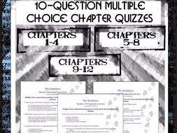The Outsiders: Chapter Comprehension Quizzes