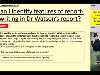 Hound of The Baskervilles Chapter 8