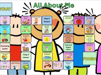 All About Me Boardgame