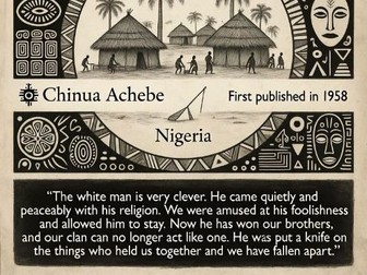 Things Fall Apart by Chinua Achebe