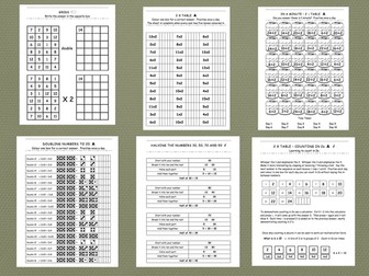 Two Times Table - Comprehensive Workbook