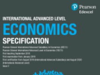 IAL Edexcel Economics Unit 1 all  Notes