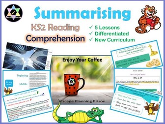 Summarising a Text Reading Planning KS2