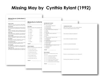 Missing May by  Cynthia Rylant (1992)