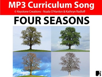 'FOUR SEASONS' (Grades Pre K-3) ~ Curriculum Song & Lesson Materials