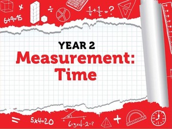 Year 2 - Measurement - Time - Summer - Block 3 - White Rose - Bonus pack (including assessment)