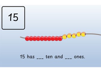 Understanding numbers 14,15 and 16