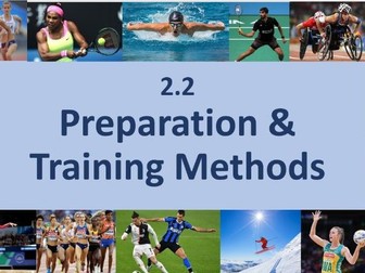 EDEXCEL A LEVEL PE FULL LESSONS Yr1 Chapter 7 - Training Methods