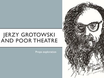 Jerzy Grotowski Poor Theatre: Prop exploration