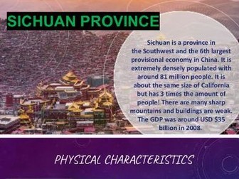 Sichuan Earthquake Full Case Study