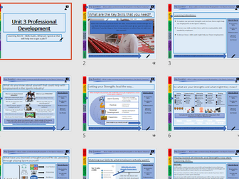 BTEC Sport L3 Unit 3 LA:B- Skills Audit