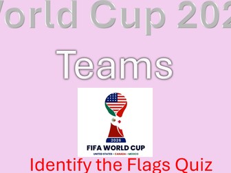 World Cup Flags Quiz - Guess the Teams and Countries