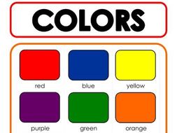 Color Chart - Printable