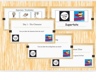 Drawing Club - Supertato Lesson Powerpoint