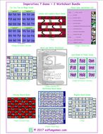 Imperatives 7 Game Plus 2 Worksheet Bundle