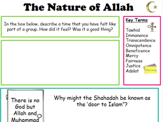 Low Ability Workbook Muslim Beliefs GCSE