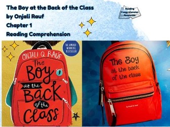 The Boy at the Back of the Class – Chapter 1 Reading Comprehension Pack (KS2–KS3, Years 4–8)