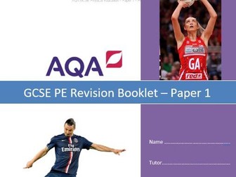 AQA GCSE PE Paper 1 Revision Booklet