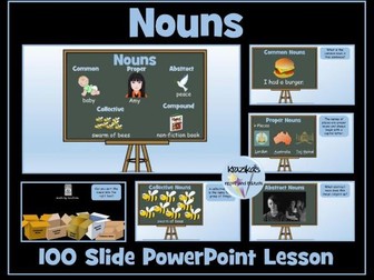 Nouns PowerPoint Lesson