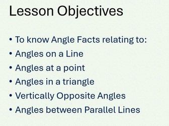 Investigating Angles. Maths Functional Skills L2 GCSE Full Lesson