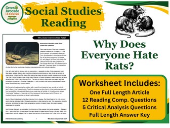 Why Does Everyone Hate Rats?