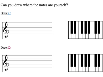 Music Reading Lesson - Years 3 & 4