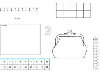 3 - Number Three - What might numbers look like?