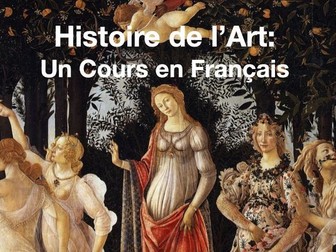 Histoire de l'Art en Français - History of Art in French