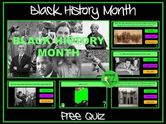 Black History Month Quiz