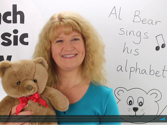 Al Bear Sings His Alphabet (early years song)