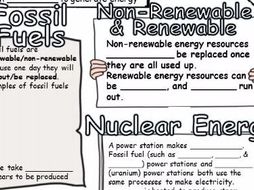 Energy Sources Revsion