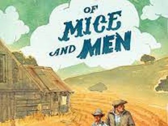 Lesson Plan, Characters analysis "Of Mice and Men"
