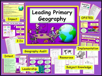 Primary Geography Subject Leaders Guide