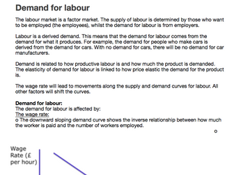 Microeconomics Edexcel A level - Full notes year 13