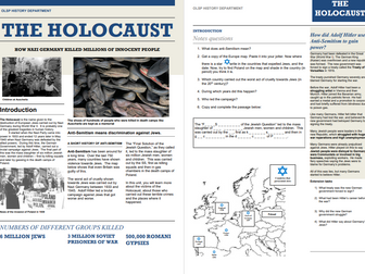 The Holocaust: Germany 1933-1945