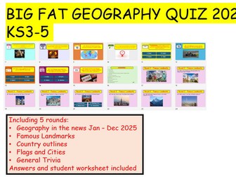 Big Fat Geography Quiz 2025