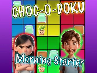 Choc-O-Doku Morning starter