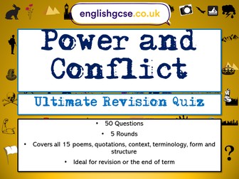 Power and Conflict Revision Quiz