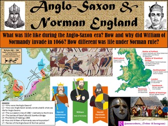 KS3 - Anglo-Saxon & Norman England - L1 - Who were the Anglo-Saxons?