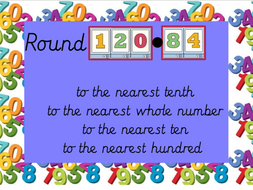 Year 6 Rounding Starter Rounding To The Neartest 10 Whole Tenth Hundredth Teaching Resources