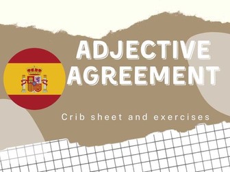 Spanish Adjective Agreement