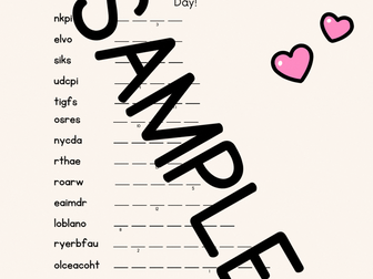 Valentine's Day activities