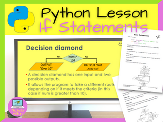 Python If Statements Lesson