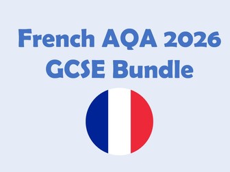 2026 French AQA Module 1 BUNDLE