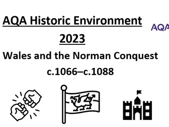 Norman England Historic Environment 2023 - Wales Full Resource