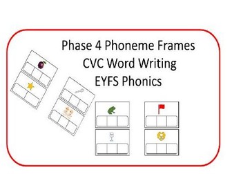 28 Phase 4 Phoneme Frames