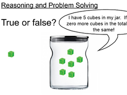 maths problem solving for reception teacher